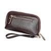 Atacado spot Guangzhou bolsa couro genuíno moda feminina porta-moedas artesanal zíper couro bovino bolsa para celular feminino bolsa bolsa pequena