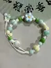 Pulseras con cordón, Pulseras de estilo chino nuevo, Regalos de vacaciones para hombres y mujeres, Cerámica Pequeño Fresco Personalidad Tendencia Fabricantes, Suministro al por mayor