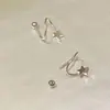 Brincos Versáteis para Piercing na Orelha para Dormir Sem Beliscar Estrelas, Novidade Popular 2025 para Mulheres, Joias de Orelha de Alto Padrão