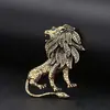 Broches, Acessórios de Moda Transfronteiriços para Roupas, Broches de Leão, Pins de Lapela de Luxo, Acessórios Versáteis Retrô, Atacado em Estoque