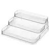 1:Caja de Almacenamiento para Coches de Modelo de Aleación 64 Acrílico Hot Wheels Escalera Multicapa Estante de Exhibición de Coches de Juguete para Niños