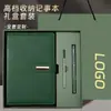 Cuaderno a5 logo personalizado oficina empresarial superficie de cuero PU alta apariencia hebilla engrosada notas de reunión diario cuaderno