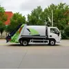 Camión compactador de basura de carga trasera de 10 toneladas, fuerte capacidad de carga, adecuado para áreas urbanas-rurales, vehículo compactador y de transferencia de residuos domésticos