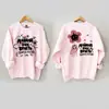 Sudadera Transfronteriza Linda Sudadera de Karol g Sudadera Karol g Impresa por Ambos Lados Mañana Será Talla Europea