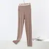 Pantalones Rectos de Modal para Mujer, Pantalones Casuales Finos para Casa, Tallas Grandes, Cómodos Pantalones Rectos Casuales de Modal