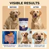 Polvo Dental Refrescante para el Aliento de Perro Kriath Proporciona Cuidado Diario Suave para la Higiene Bucal de tu Perro y Refresca su Aliento
