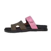 Sandalias Transfronterizas de Talla Grande con Suela Gruesa para Mujer, Pantuflas de Exterior con Velcro Estilo Europeo y Americano, Zapatos Casuales para Mujer, Al por Mayor en Stock