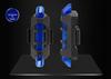 Atacado luz de bicicleta equitação luz traseira usb luz recarregável traseira luz de ciclismo noite equipamento de ciclismo luz da cauda da bicicleta
