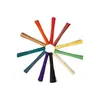 Patrimonio Cultural Inmaterial Manualidades Tejido de Bambú Pintura, Tiras de Bambú Rojas Coloridas, Ultra Delgadas, Suministros para las Vacaciones de Año Nuevo