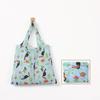 Bolsa de Compras Impermeable Personalizada de un Solo Hombro para Compras de Abarrotes Plegable de Gran Capacidad Bolsa Plegable de Poliéster 190t Bolsa de Regalo Publicitaria