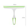 Limpador de vidro doméstico silicone desembaçador de espelho cabo longo ferramenta de limpeza banheiro azulejo limpador dupla face