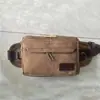 Nova Bolsa de Cintura Casual em Lona para Homens, Bolsa Multifuncional de Peito para Obra, Resistente ao Desgaste, Grande Capacidade, Bolsa de Caixa Registradora