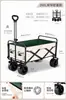 Carrito de camping para exteriores, carrito móvil plegable especial para puestos de mercado nocturno, carretilla de mano portátil grande multifuncional