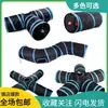 Túnel para Gato Transfronteiriço Novo Produto Canal Arco-Íris para Gato Balde Interativo para Furar Brinquedo Dobrável para Gato