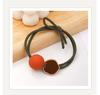 Diadema estilo coreano para mujer, popular en internet, tendón de goma, lazo para mujer, tocado de perlas simple y distintivo, lindo anillo para el cabello, pulsera, cuerda para el cabello de doble uso
