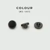 Botones de Metal y Resina de Moda Color Degradado Doble Botón Pequeño Botones para Tops de Hombre y Mujer Cárdigan Suéter Botones de Camisa
