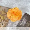 Cabezas de Flores de Clavel Artificiales para Fondo de Boda, Arreglos de Pared de Flores, Suministro Transfronterizo de Decoraciones de Flores de Caléndula, Flores de Halloween