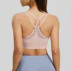 Sujetador de Yoga Transfronterizo de Nuevo Estilo con Espalda Cruzada, Malla, Espalda Descubierta, a Prueba de Impactos, de Soporte para Correr y Fitness