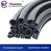Tira de vedação EPDM Tira de vedação de porta e janela Tira de espuma de espuma de borracha Tira adesiva automotiva EPDM