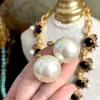 ¡Recomendado por el propietario de "Hong Kong Pearl Beauty"! Pendientes de Perla Estilo Retro de Hong Kong, Versátiles y de Moda, Pendientes de Plata de Alta Calidad