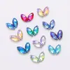 Cristales Planos Cosidos a Mano K9 Ojo de Caballo Color AB con Base Plana para Vestidos DIY, Vestidos de Novia, Accesorios de Ropa y Bodas