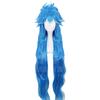 Manco Twisted Wonderland Peluca Idia Cosplayignihyde Dormitorio Cos Fibra de Alta Temperatura Cabello Rizado Cabello con Rizo Inverso