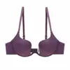 Lencería Sexy Europea y Americana Transfronteriza Vestido con Espalda Descubierta en Forma de U Vestido de Novia Lencería Invisible Espalda Hermosa Sujetador Push-Up para Pecho Pequeño Bralette