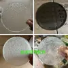 Acessórios de vidro para iluminação sala de estar quarto sala lustre de cristal tampa de luminária de teto abajur redondo peças de vidro