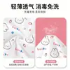 Juego Desechable de Tres o Cuatro Piezas de Sábanas Gruesas, Fundas de Edredón y Fundas de Almohada para Viajes de Hotel, Ropa de Cama Doble para Viaje, Anti-Suciedad