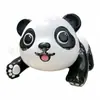 Ornamento de Escultura Realista de Panda Gigante em Fibra de Vidro Animal de Desenho Animado Impresso em 3D Decoração de Jardim Escultura de Mascote de Espuma