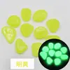 Cubos de Gelo Luminosos Ecológicos em Formato, Pedras Fluorescentes Coloridas, Areia para Fundo de Aquário, Acessórios de Decoração para Aquário Atacado