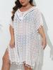Blusa de vacaciones de playa para mujer, vestido de gasa con costuras a mano, sin espalda, sexy, de talla grande, transfronterizo, europeo y americano, para mujer