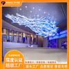 Hotel Club Recepción Ingeniería Lámpara de Araña de Forma Especial Vestíbulo de Hotel Pasillo Pasillo Lámpara Grande Fabricante de Iluminación