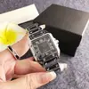 Relógio Quadrado Feminino de Luxo Leve de Nicho para Estudantes, Relógio de Pulso Quartz com Pulseira de Aço e Números Romanos Fashion Retrô, Exclusivamente para Vendas Transfronteiriças