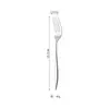 Juego de Cubiertos para Filete de Acero Inoxidable 304 Tenedor Cuchillo Cuchara Mango Creativo Engrosado Tenedor Cuchara Vajilla Occidental Cuchara de Postre