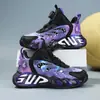 Zapatos para niños, zapatillas de baloncesto para niños, nuevos estilos de otoño e invierno, zapatillas para correr para niñas, zapatos de algodón cálidos con forro polar, zapatillas deportivas impermeables