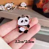 Broche de Panda con Instrumento Musical Clásico Estilo Chino Insignia Metálica Creativa Cultural Tendencia Nacional de Dibujos Animados para Bolsas de Estudiantes de Hombres y Mujeres Accesorios