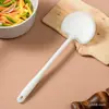 Novo Conjunto de Espátula e Concha de Silicone em Estoque, Raspador de Silicone Antiaderente Resistente a Altas Temperaturas, Espátula e Colher de Cozinha