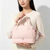 Bolso de hombro cruzado para mujer nuevo, bolsa de yoga y fitness de gran capacidad con compartimento separado para zapatos, bolso deportivo simple, bolsa de viaje ligera