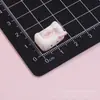 Porta-lenços Gatinho Doce Fofo Acessório de Resina DIY Cola de Creme Acessórios de Cabelo Elásticos Cena em Miniatura Casa Modelo