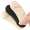 Almofadas de Calcanhar Curvas para Sapatos de Salto Alto, Macias e Anti-Desgaste, Evitam que o Sapato Escorregue, Autoadesivas, Tamanho Ajustável, Absorventes de Choque, Palmilhas de Meio Tamanho Fáceis de Aplicar