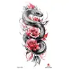 En Stock Venta al por Mayor Pequeños Adhesivos para Tatuajes de Brazo Completo Impermeables Florales para Brazo Cruzados Temu Amazon Tatuajes