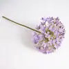 Flores de Hortensia para Boda Banquete de Compromiso Decoración Techo Salón de Bodas Fondo Arreglo Floral Paisajismo Materiales Florales Accesorios DIY Flores Artificiales