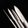 Cuchillo eléctrico para tallado de madera, cuchillo para trazar, cuchillo espada, tallado de madera, tallado de raíz, letras, cuchillo espada, cuchillo de filo lateral, cuchillo para tallar de acero blanco