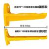 Suporte de cabo para calha de cabos tipo parafuso reforçado com fibra de vidro combinação de suporte de calha de cabos parafuso embutido suporte de compósito de resina