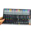 Marcador Acrílico Líquido Directo Multicolor Punta Suave Pintura Estudiante Arte DIY Dibujo Marcador de Graffiti Pluma Acuarela