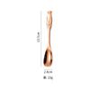 Cuchara de Postre de Acero Inoxidable 304 Creativa Dibujo Animado Pingüino Oso Polar Cuchara Infantil Linda para Helado Café Revólver