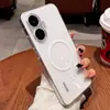 Adequado para Capa de Celular Magnética de Alta Transparência Redmi Turbo5 Max Capa Dura Ultra Fina Xiaomi 17 K100Promax Dissipação de Calor