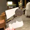 Corea del Sur Gran Marca Mismo Estilo Pasador Flequillo Lateral Pinza Superior Pinza bb Cadena Grande de Moda Pasador de Trébol de Cuatro Hojas Parte Posterior de la Cabeza