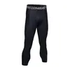 Mallas de Baloncesto Tres Cuartos de Longitud Alta Elásticidad Secado Rápido Entrenamiento Físico Deportes Base Ropa de Compresión para Hombres y Mujeres Estilo Americano